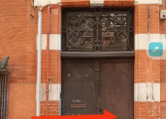 L'elegant Duplex Carmes Lägenhet *