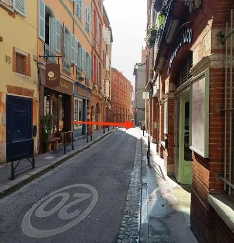 Lägenhet L'elegant Duplex Carmes *